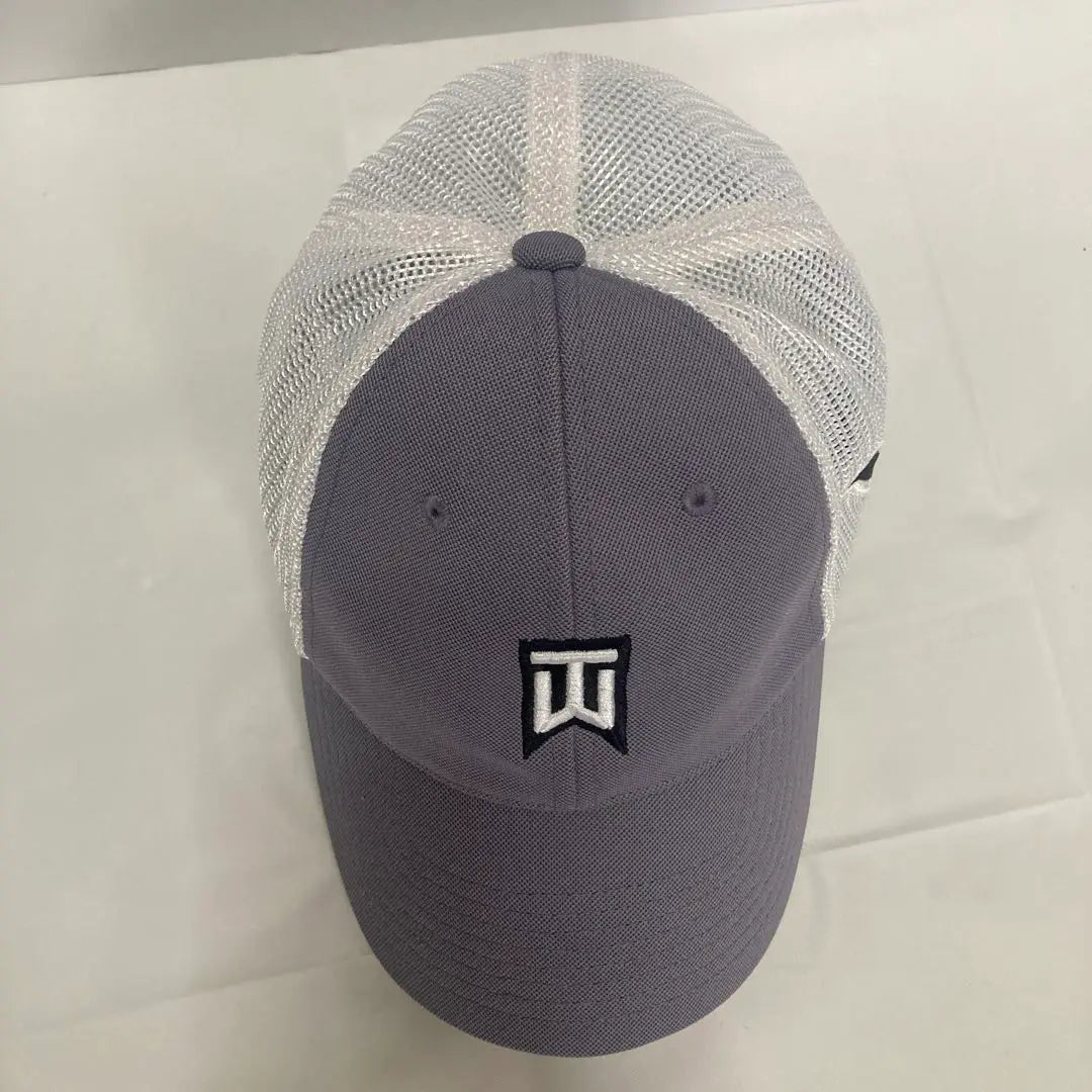 Nike TW logo mesh cap grey/white