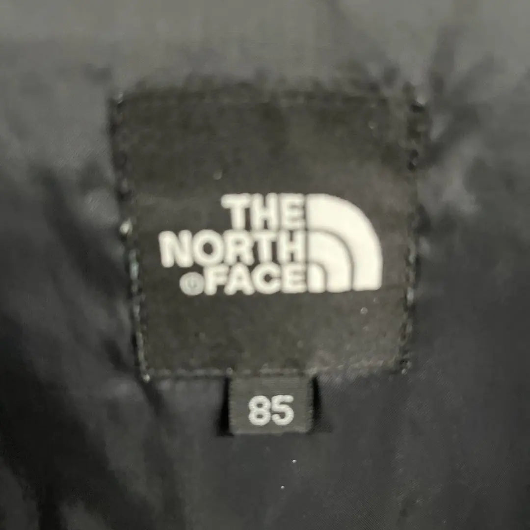 North Face Padded Jacket Black Floral Pattern Women's M