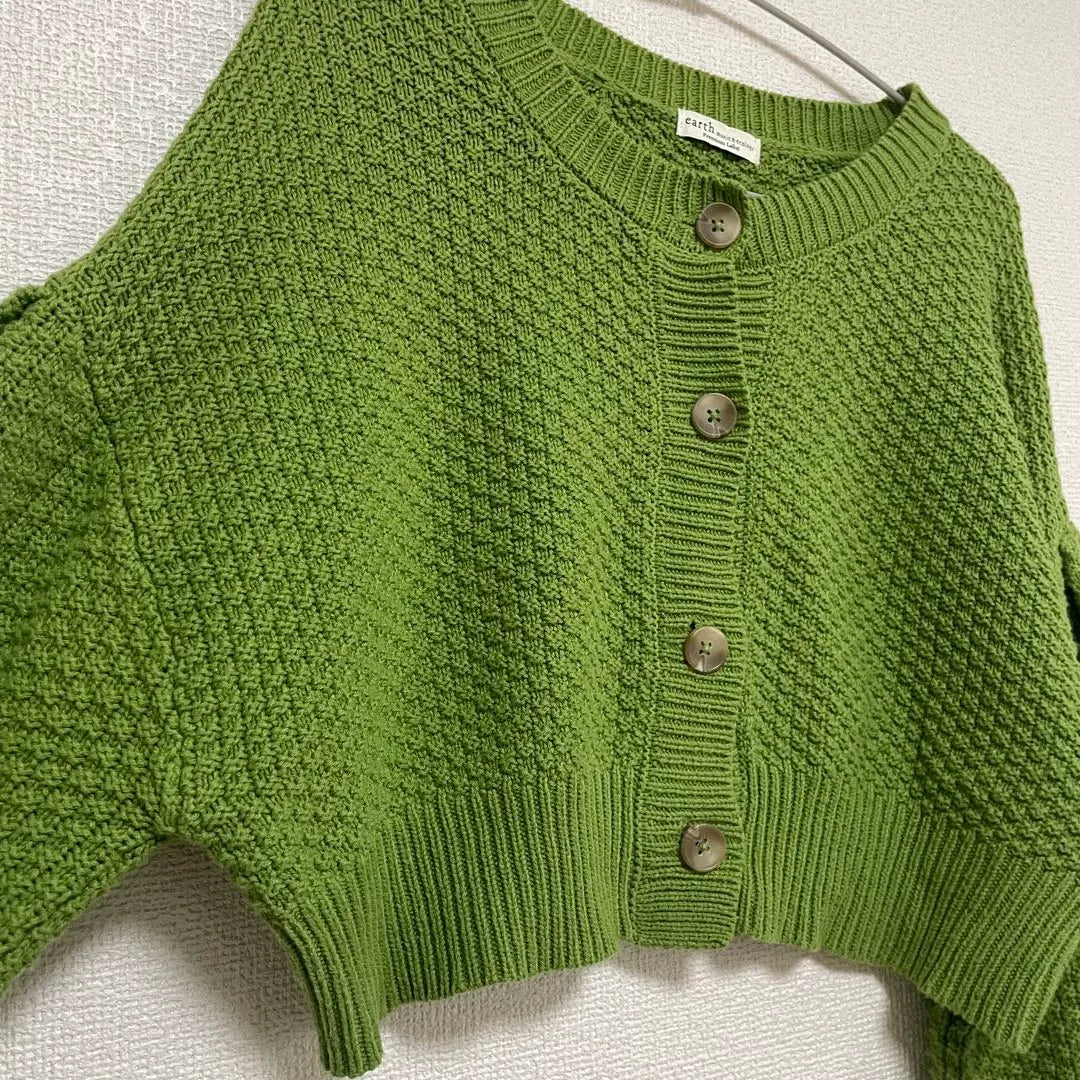 ✳︎New✳︎ earth music&ecology knit cardigan short length