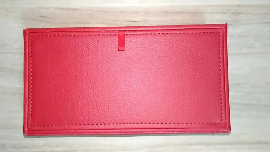 Lexus tissue box PU leather red