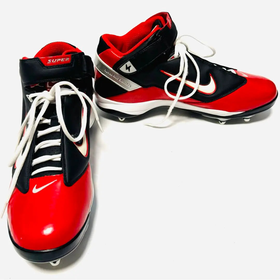 NIKE Air LT Super Bad TD RED and BLACK