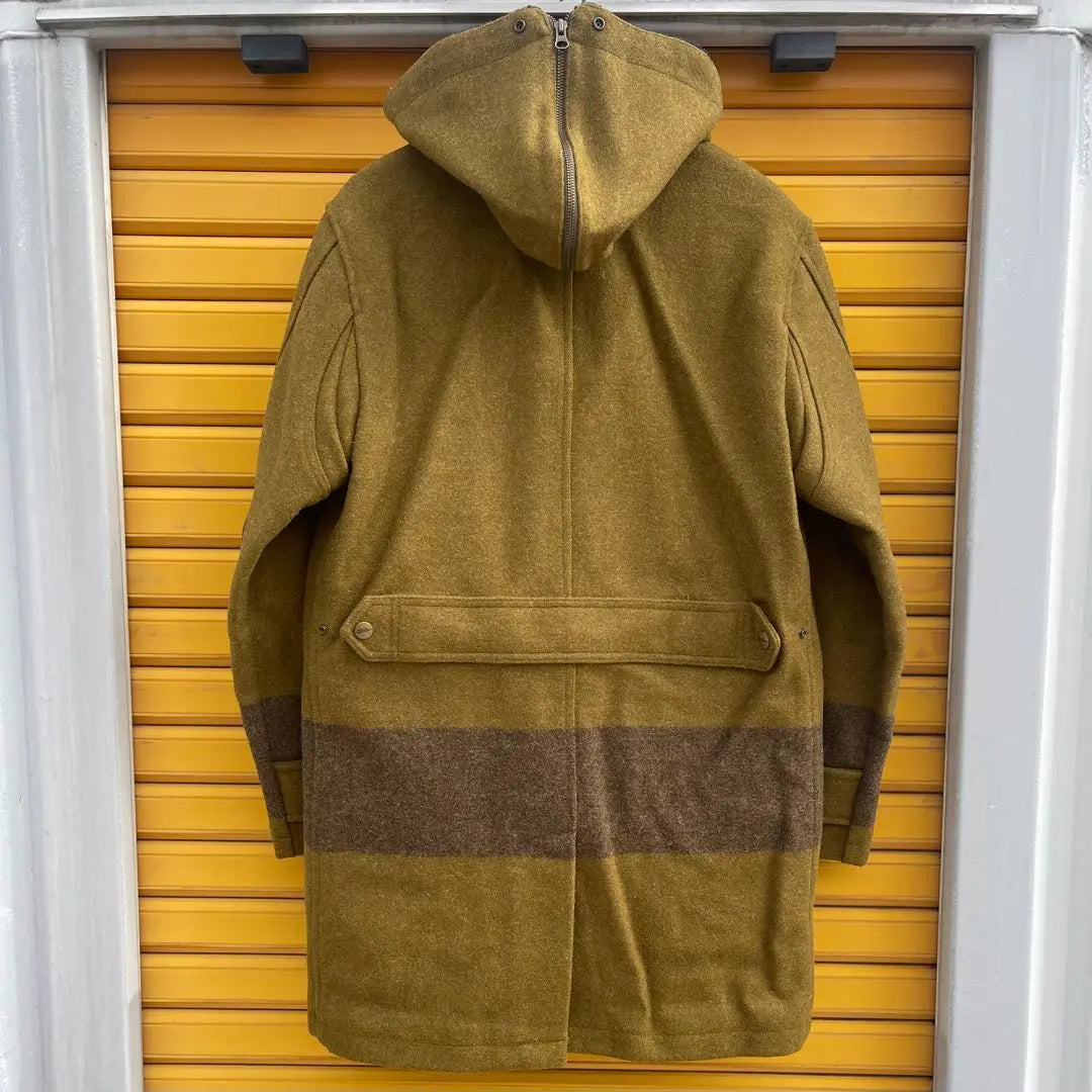 Good condition ☆LL Bean Signature S Wool Melton Hooded Coat