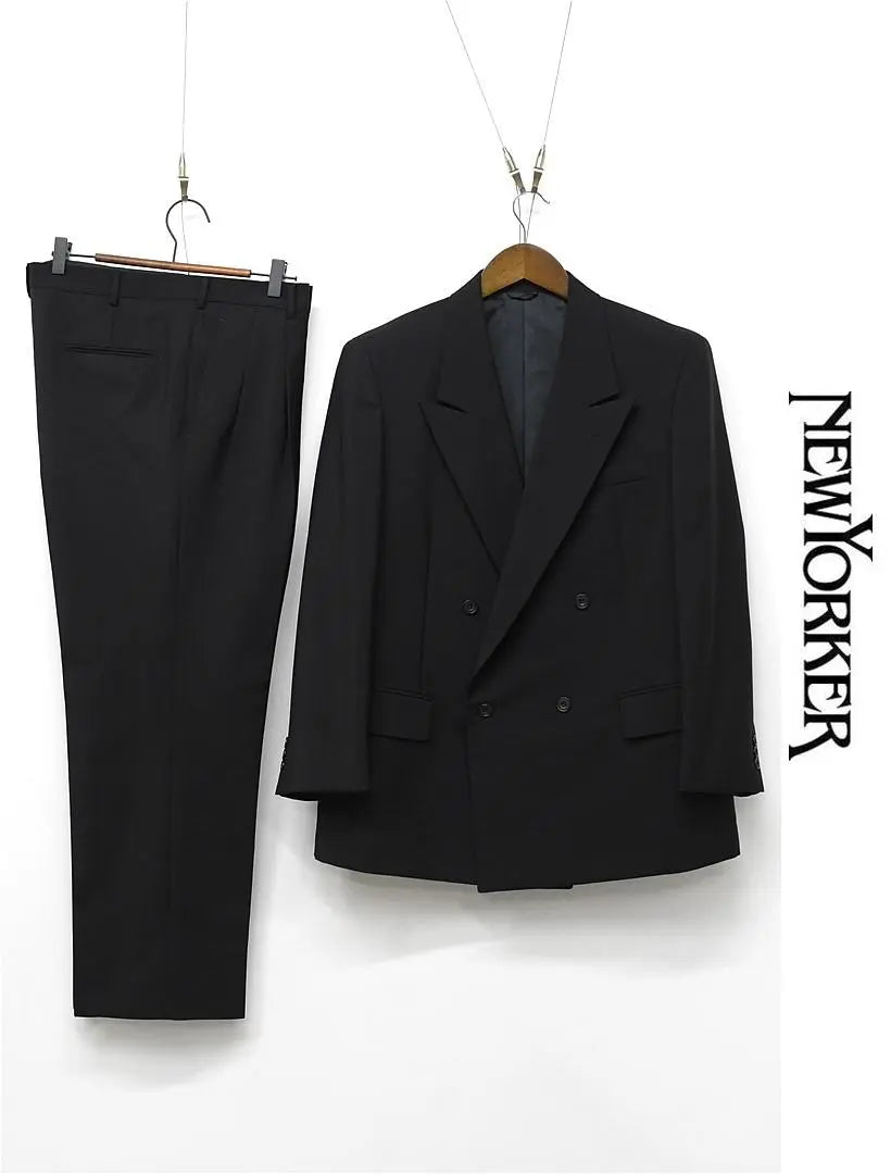 B454/NEWYORKER Traje de configuración Pantalones de chaqueta doble | B454/NEWYORKER セットアップ スーツ ダブルジャケット パンツ