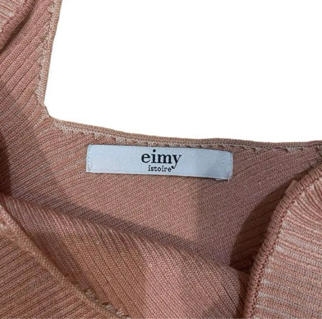 Eimy Istoire Vestido de punto de verano rosa