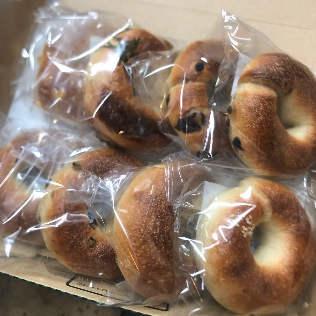 ⑭ [Baked today today] 8 bagels