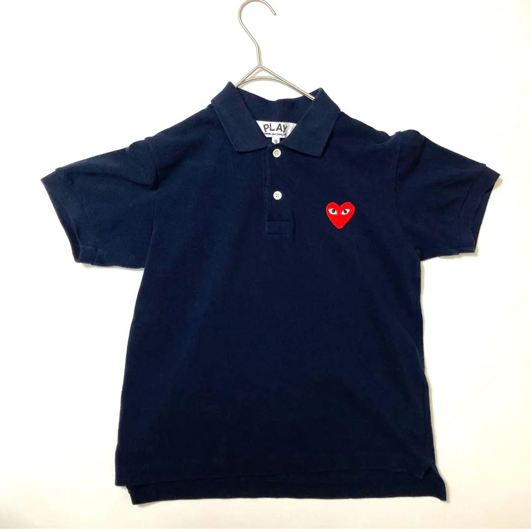 PLAY COMME des GARÇONS Play Polo Shirt Navy S