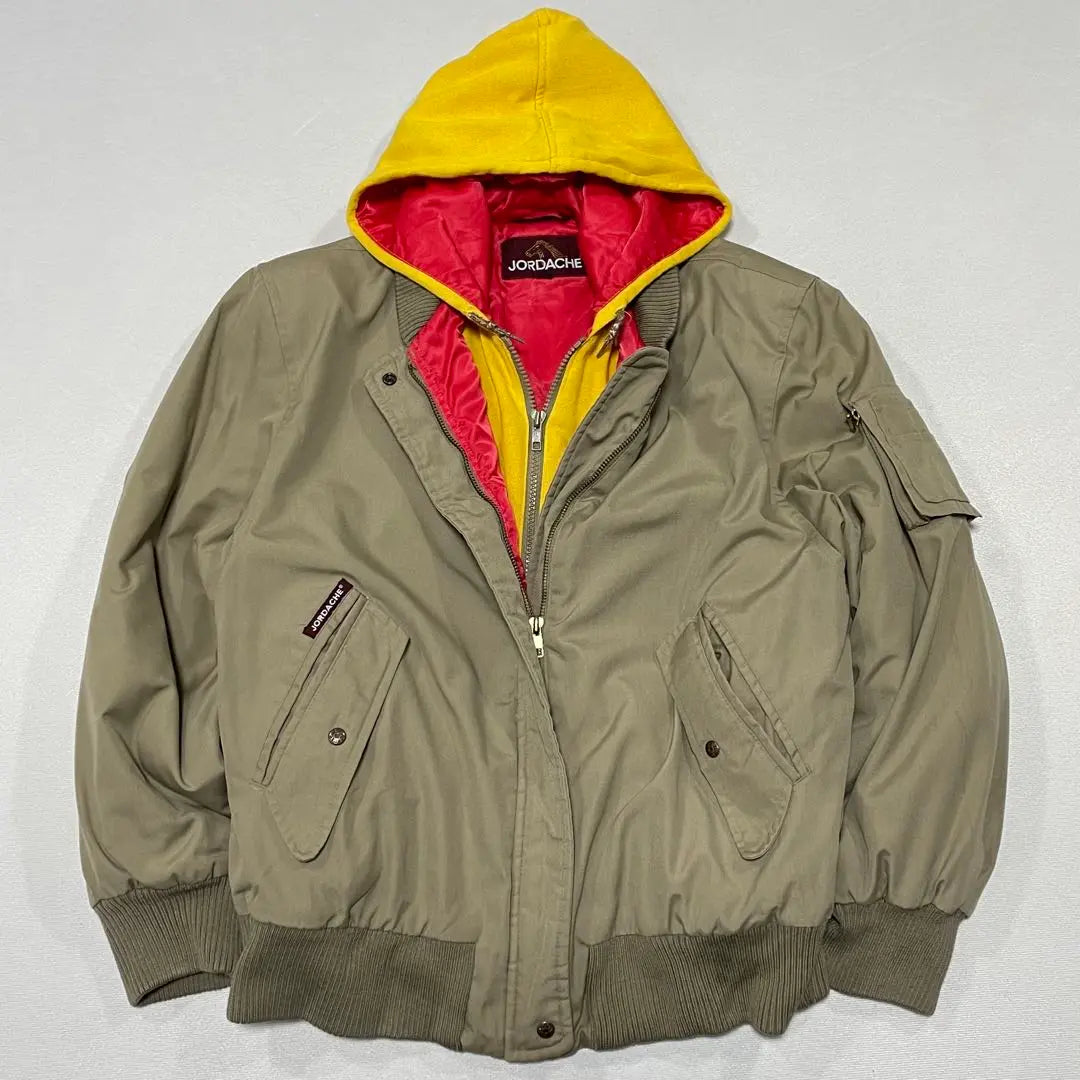 90s Vintage MA1 Flight Jacket Mountain Parka Short Length