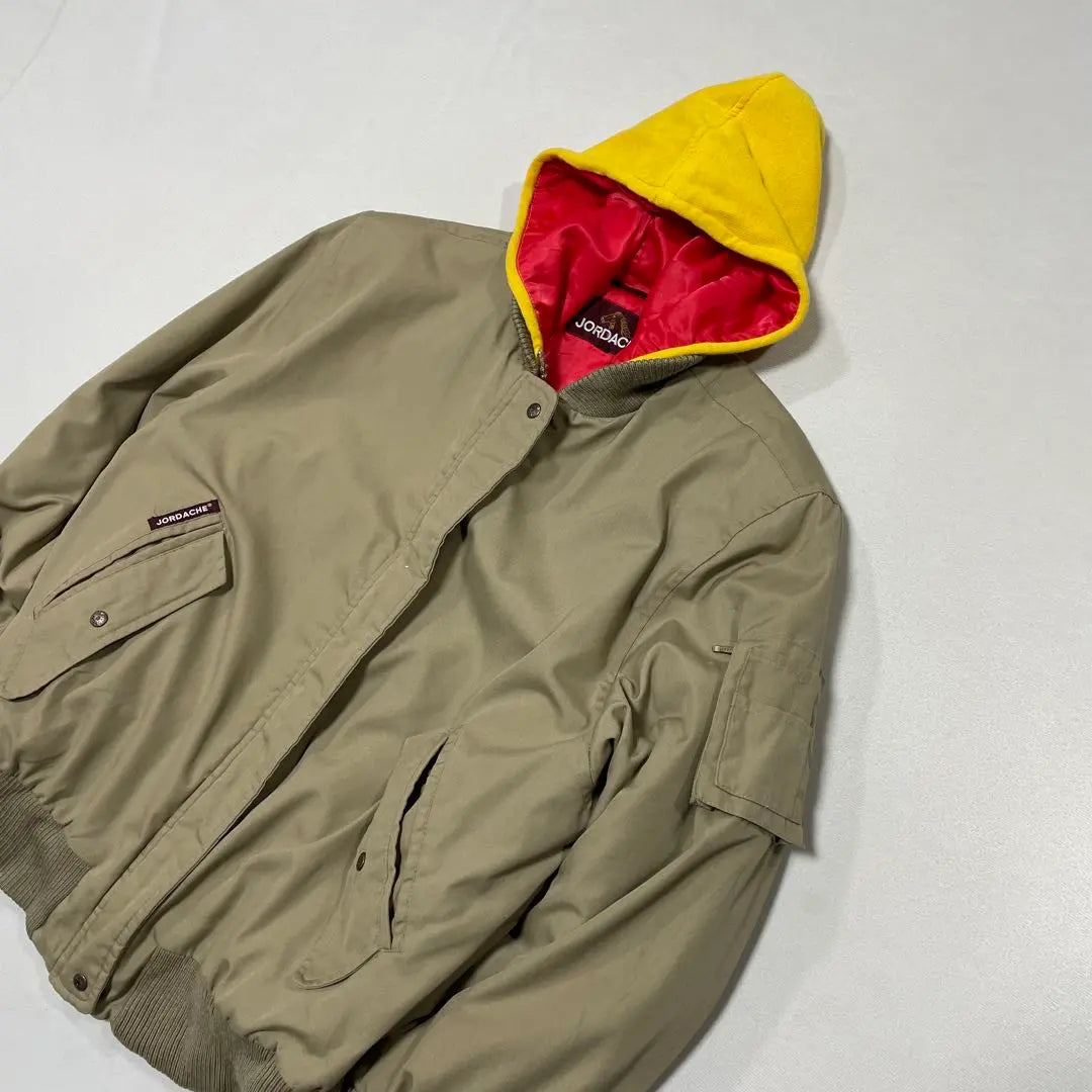 90s Vintage MA1 Flight Jacket Mountain Parka Short Length