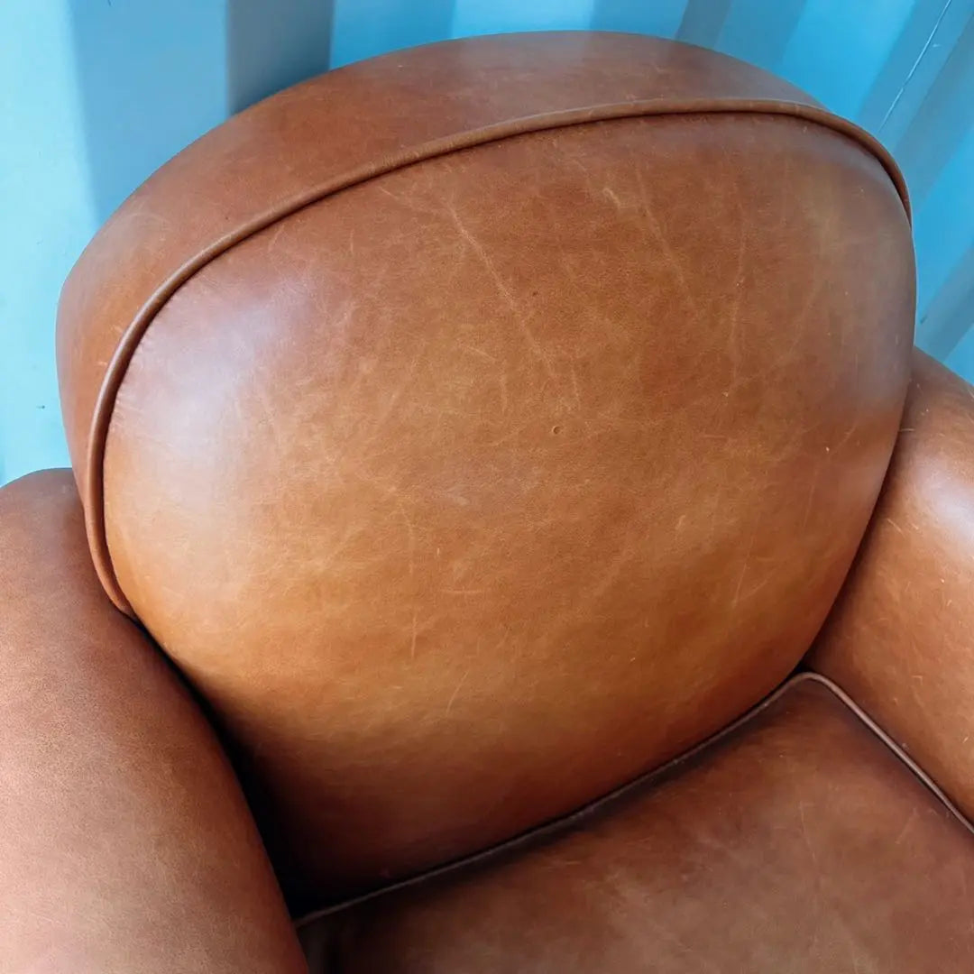 ¡Instalación gratuita! Sillón club de cuero genuino de roble Acme Furniture Cuero liso✨