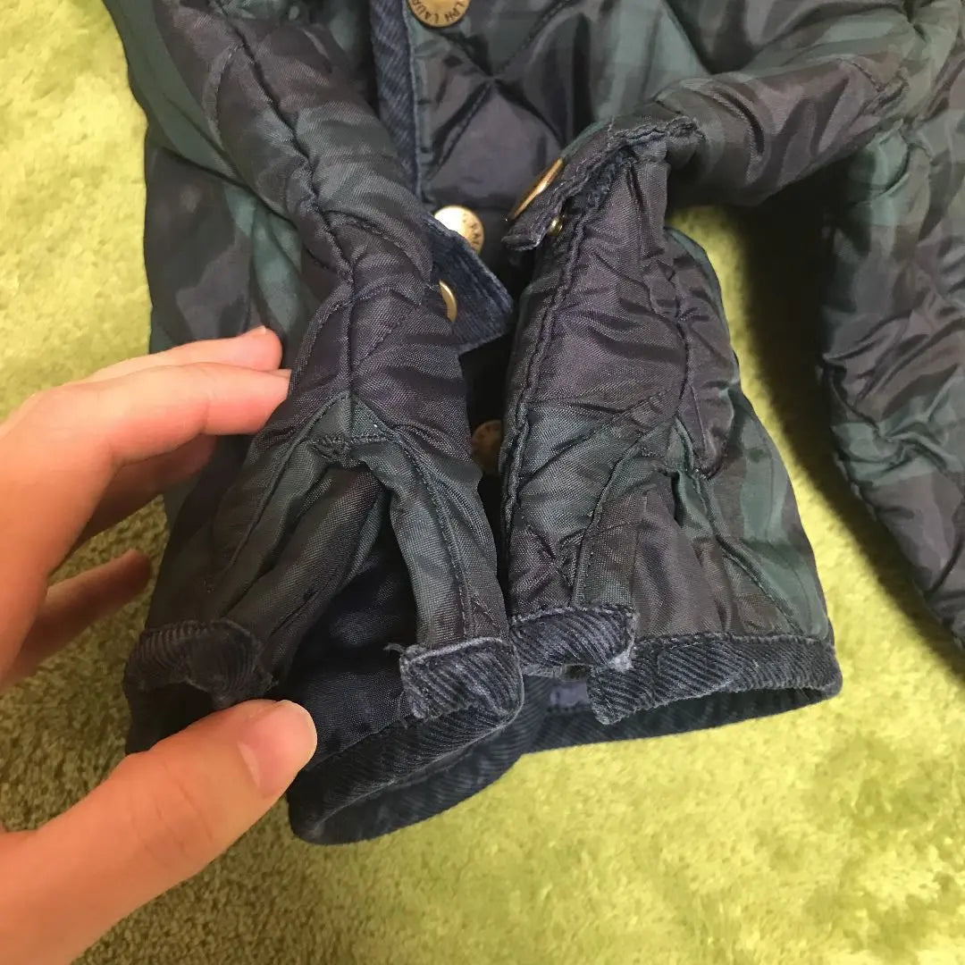 [Reducción de precio final] Chaqueta exterior de ropa infantil Ralph Lauren 80 con estampado de cuadros