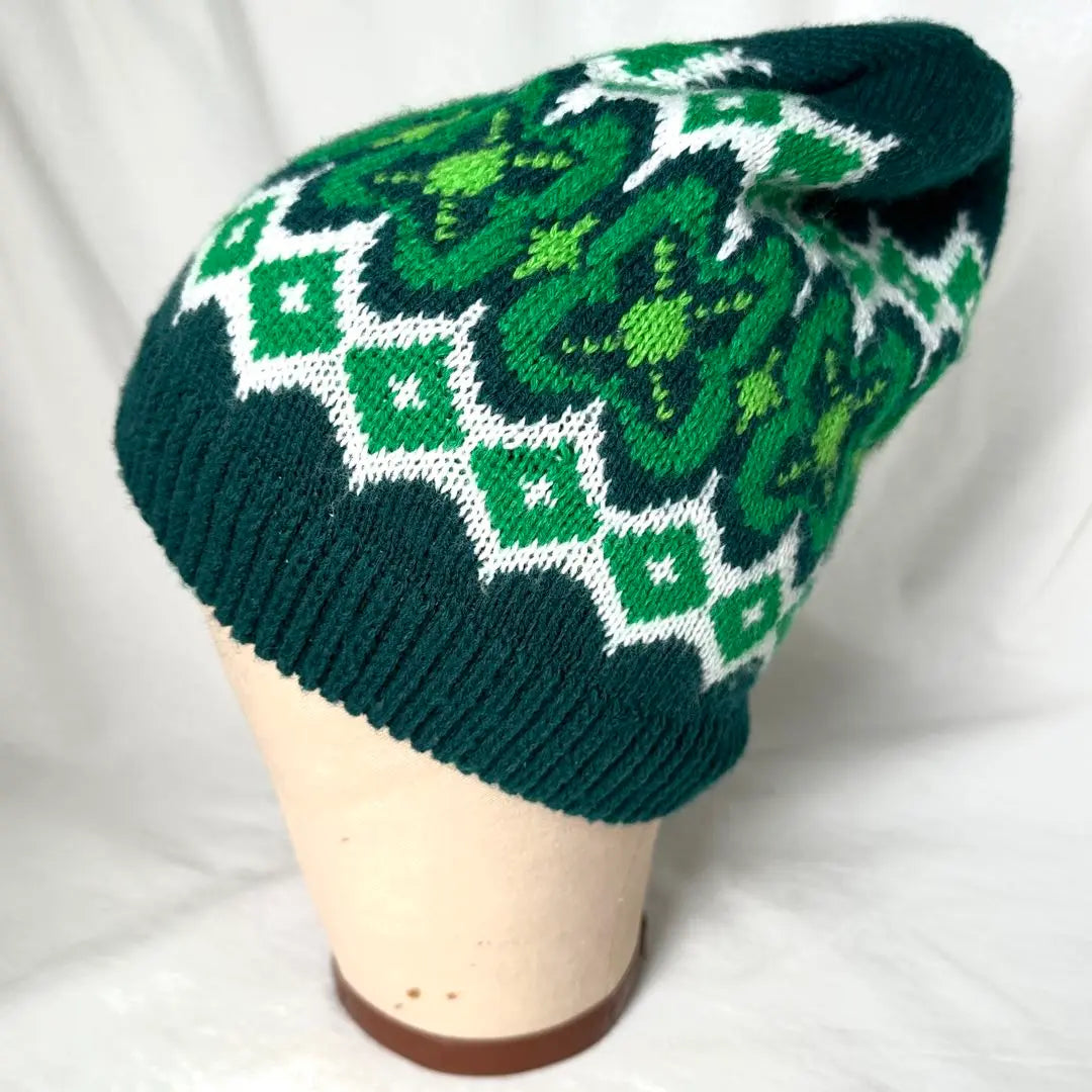 USA 80S WIGWAM Nordic Knit Cap ONE SIZE | USA製 80s Wigwam ノルディック ニット キャップ ONE SIZE