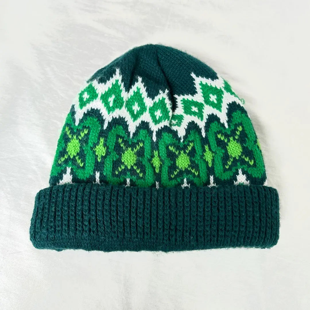 USA 80S WIGWAM Nordic Knit Cap ONE SIZE | USA製 80s Wigwam ノルディック ニット キャップ ONE SIZE