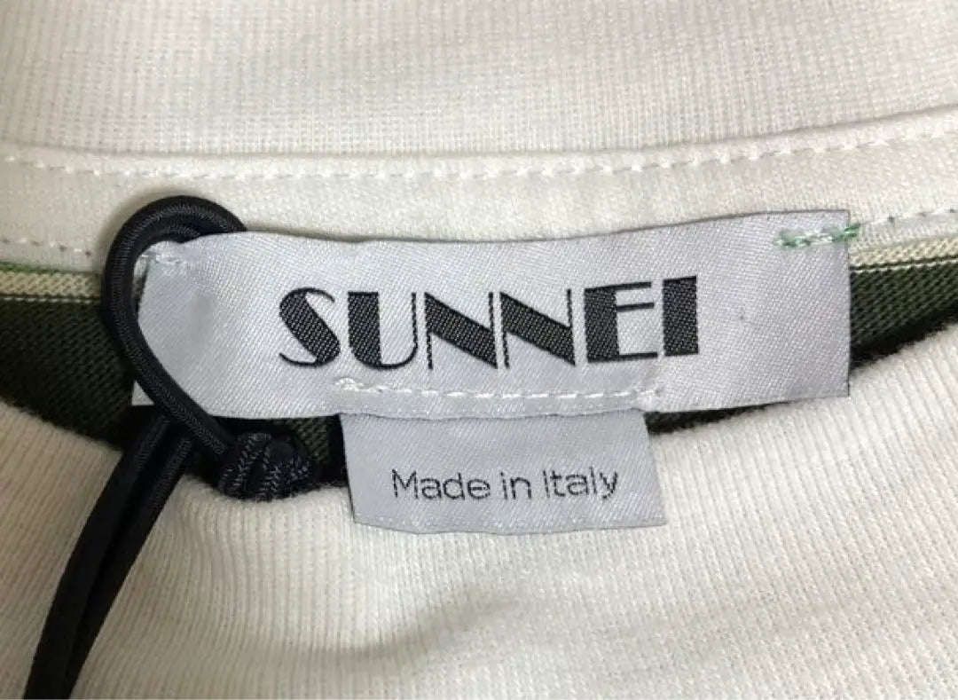 New unused Sunny Border Over -size Layered Shirt Cut Sew