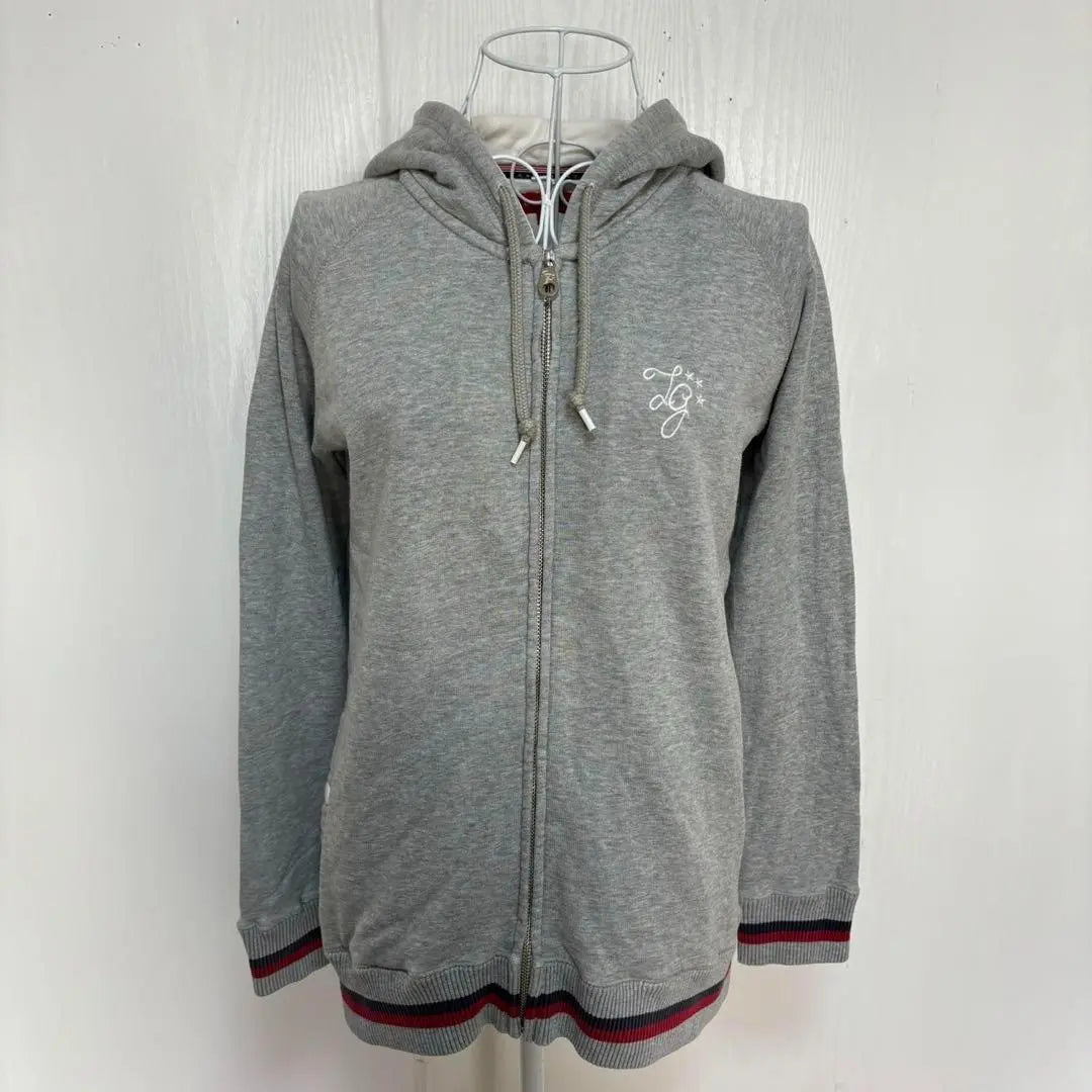 ●【Tommy Girl】Hooded Full Zip Hoodie (M)