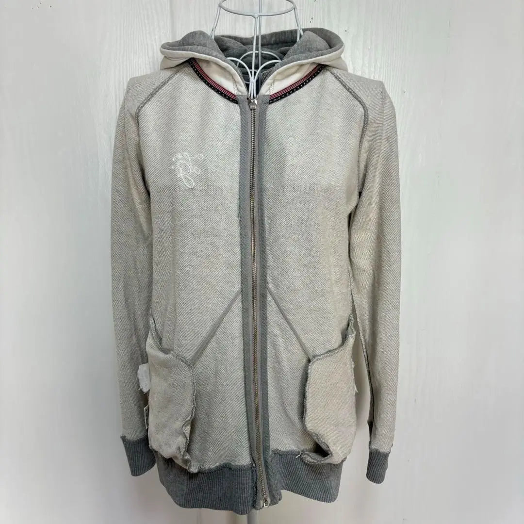 ●【Tommy Girl】Hooded Full Zip Hoodie (M)