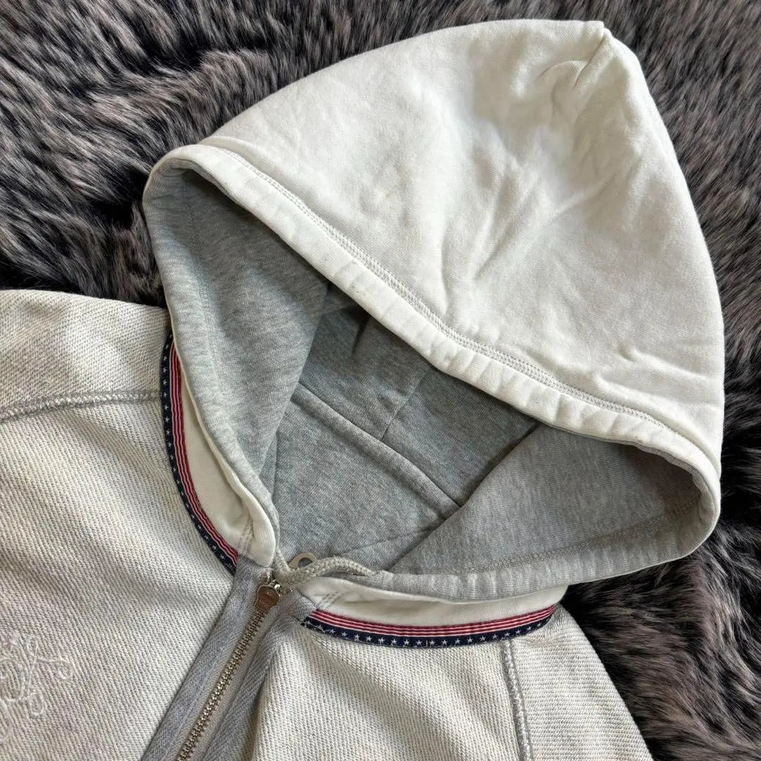 ●【Tommy Girl】Hooded Full Zip Hoodie (M)