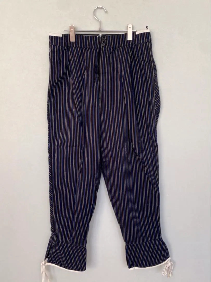 LOEWE Pantalón De Rayas Azul Marino/Azul | LOEWE ロエベ ストライプパンツ ネイビー/ブルー