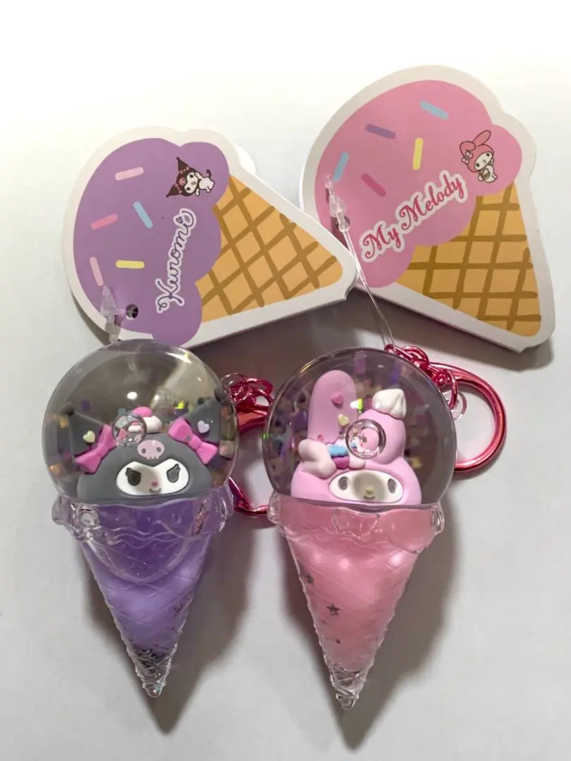 Sanrio Characters Colorful Ice Dome Keychain