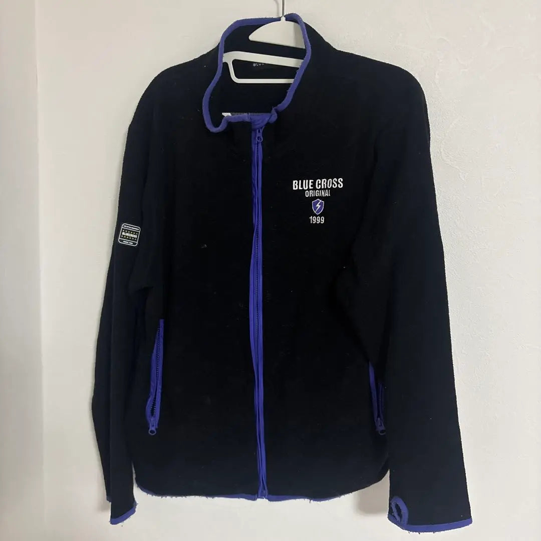 [BLUE CROSS] Blue Cross (LL) Fleece Jacket Black