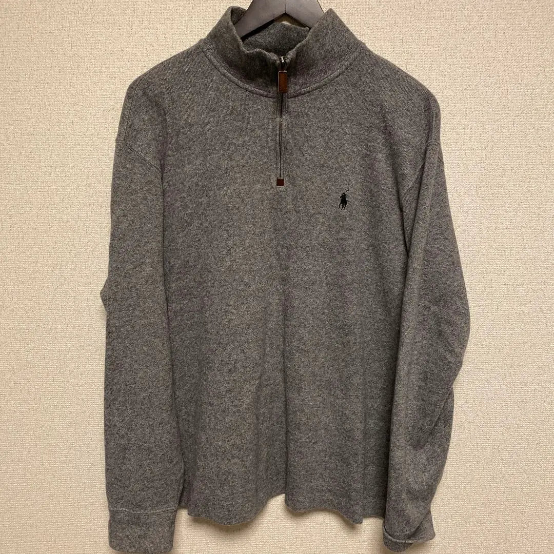 Polo Ralph Lauren Half Zip Knit Gray L