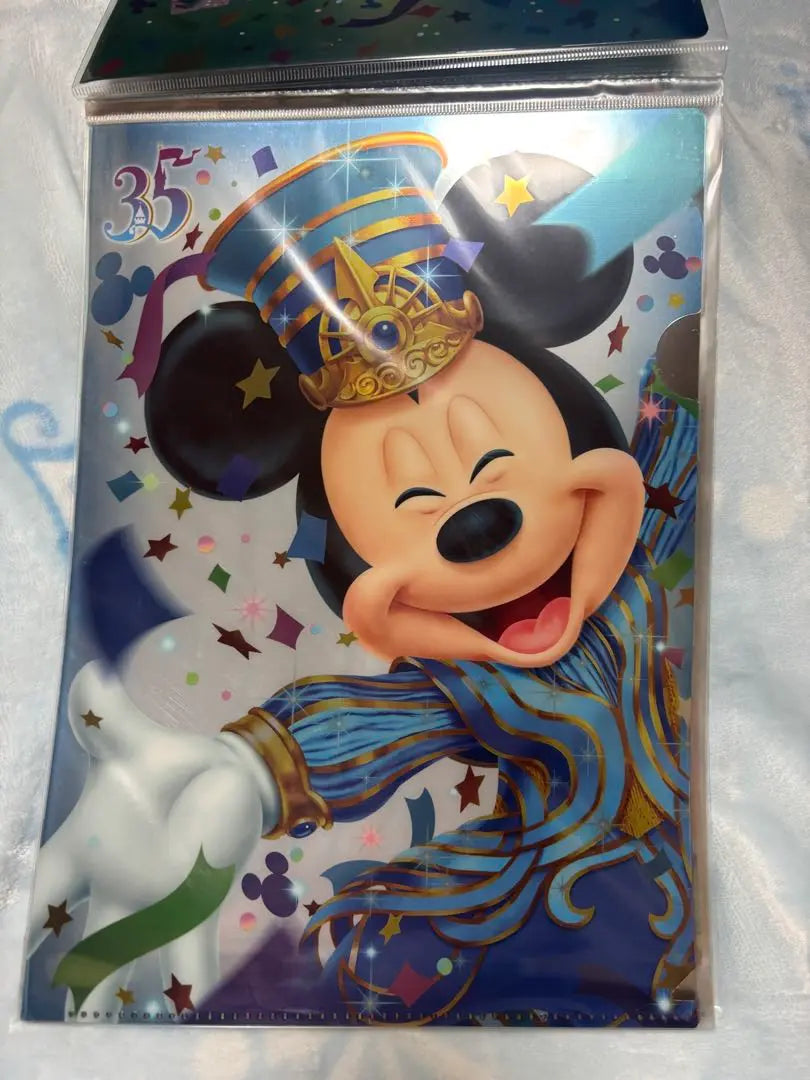 [New] Tokyo Disneyland 35th Happiest Clear File 8 Sets