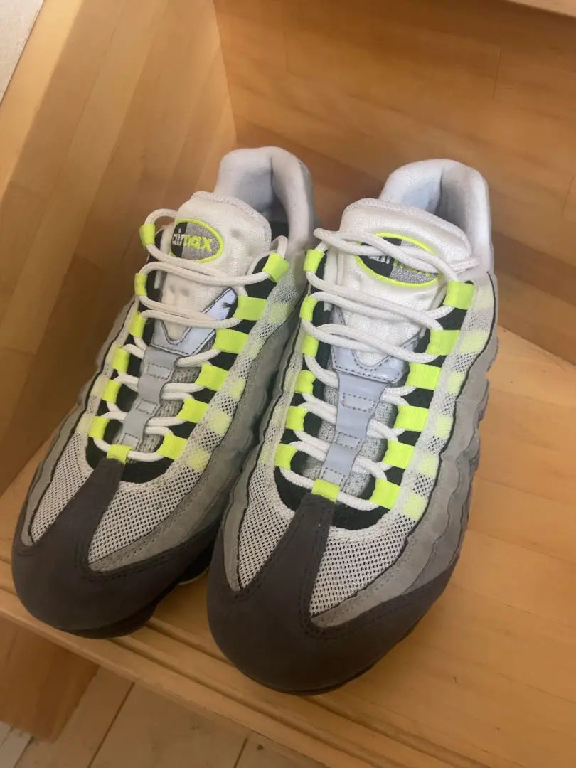 Nike Air Max95 Vapormax Grey/Yellow Sneakers