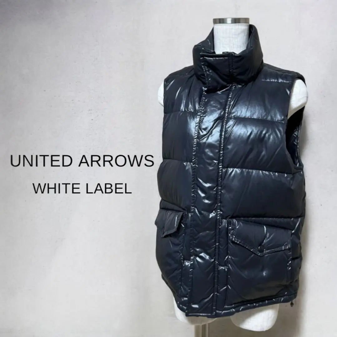 Chaleco de plumas United Arrows White Label de United Arrows