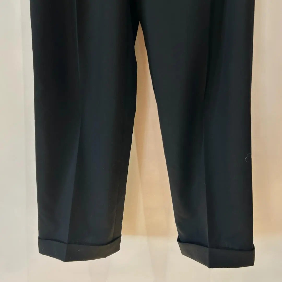 Pantalones de traje para hombre Takeo Kikuchi Setup Negro M