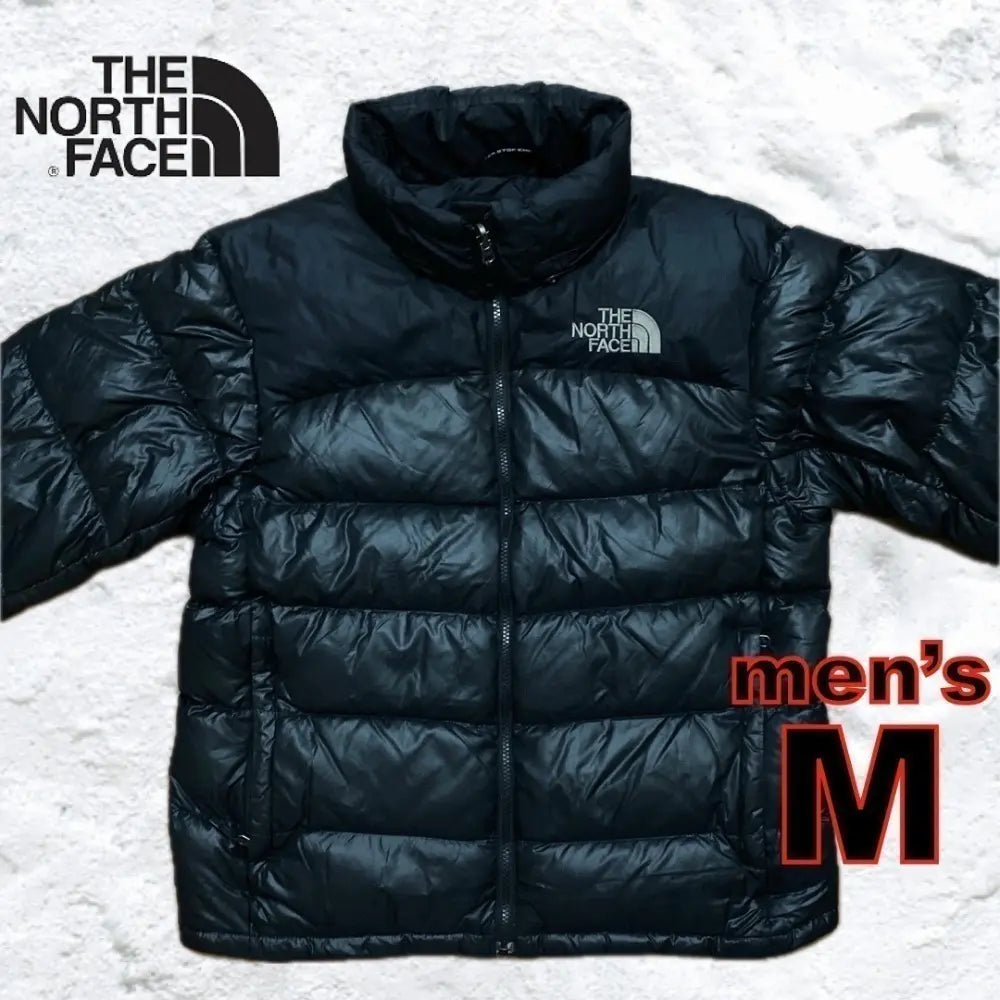 Black M Down North Face Nupsi Men's Black Jacket Good Condition