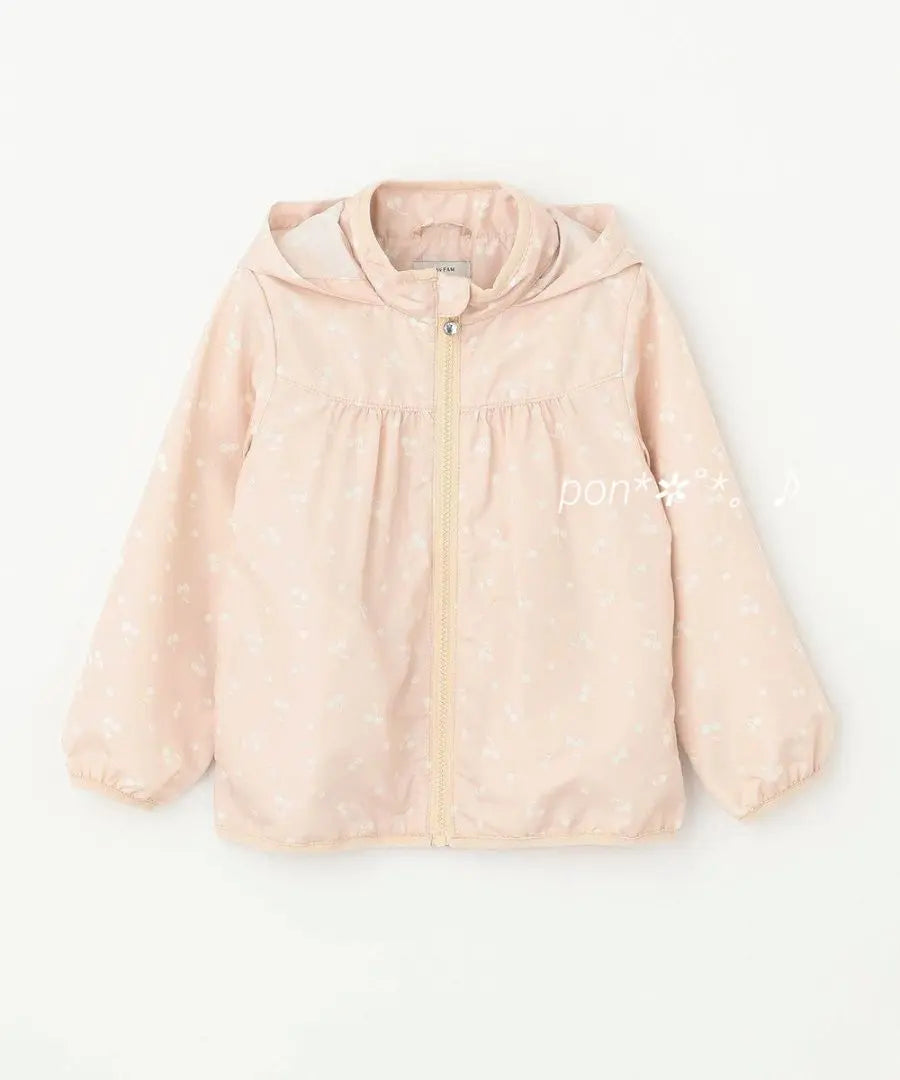 [New] any FAM KIDS all-over pattern blouson pink cherry 110