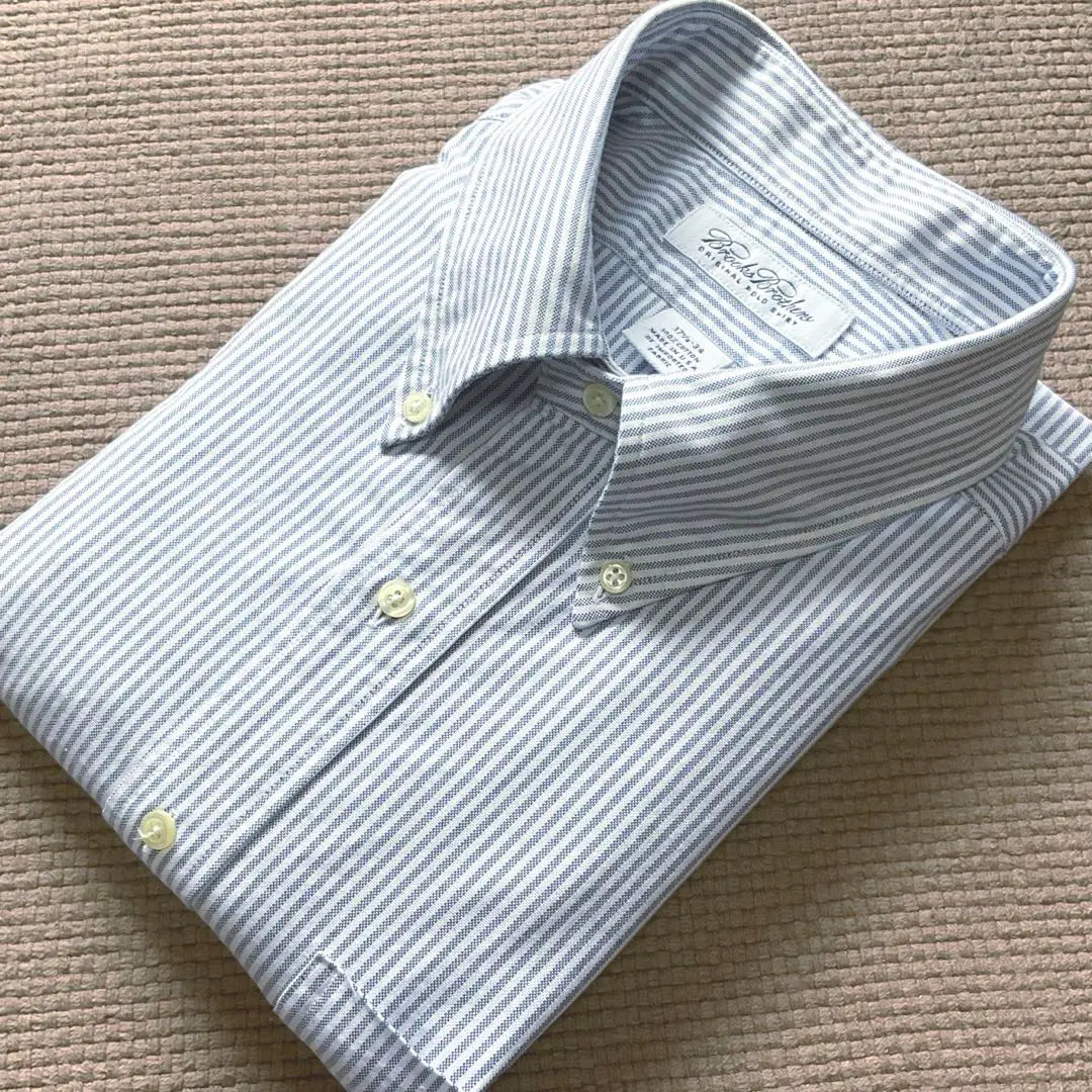 ★Buen estado★Fabricada en EE. UU.★Camisa oxford de manga larga Brooks Brothers