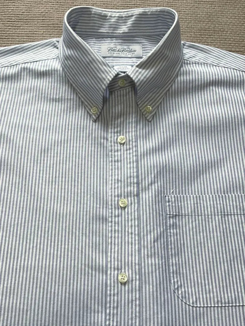 ★Buen estado★Fabricada en EE. UU.★Camisa oxford de manga larga Brooks Brothers