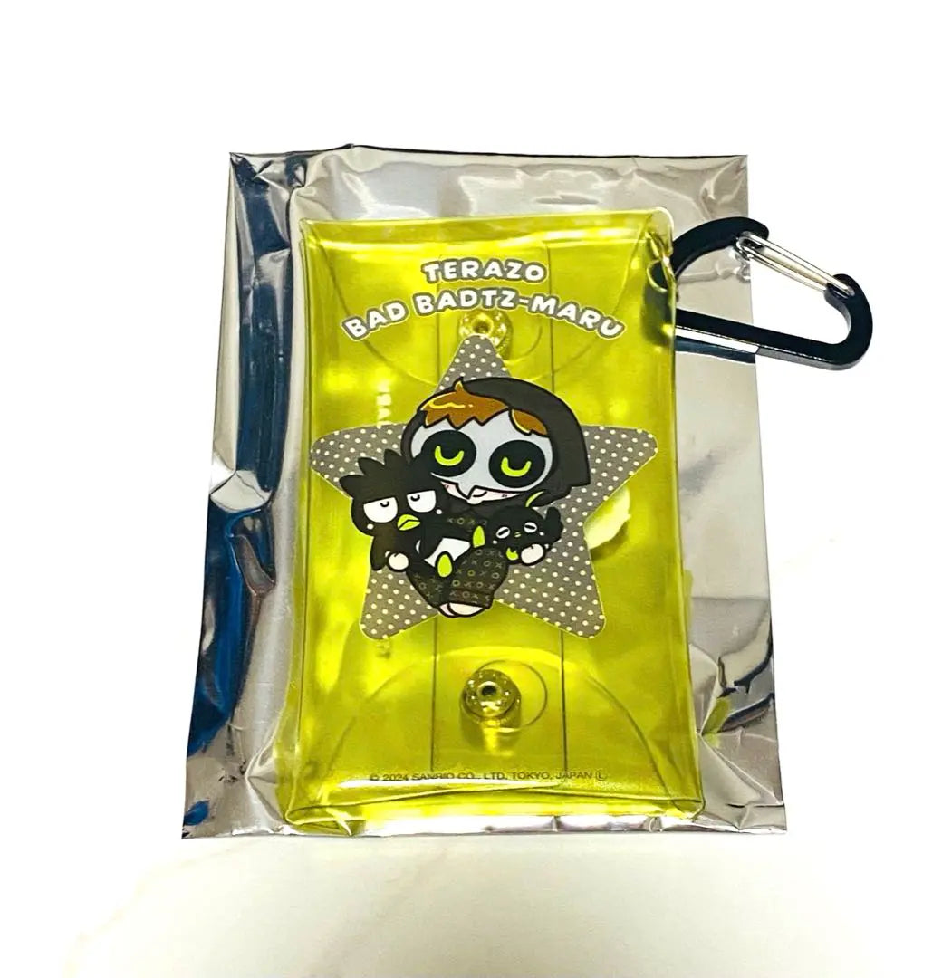 Tobiuni Terrazzo Pouch Sanrio Batsumaru Pouch with Random Carabiner