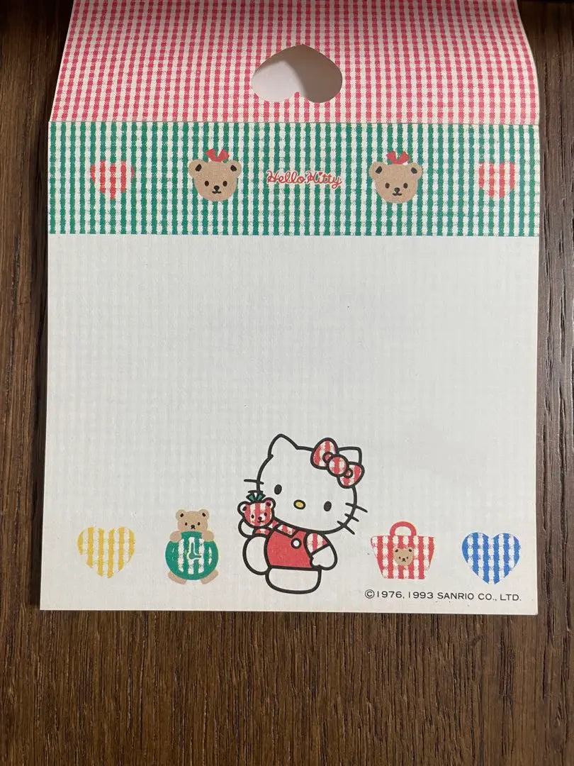 Rare♡Sanrio♡Kitty Memo 1993 | レア♡サンリオ♡キティ メモ 1993年