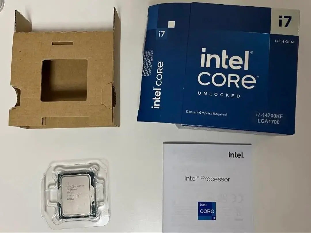 Procesador Intel Core i7-14700KF de 14.ª generación