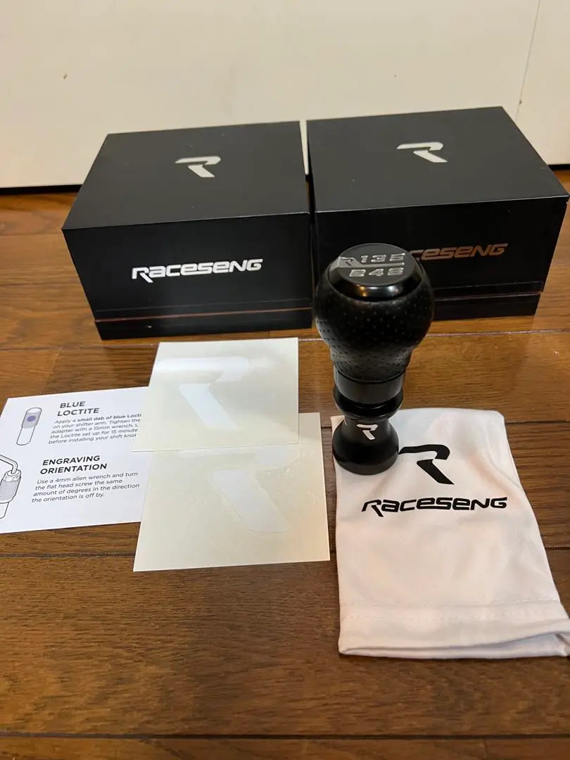 Raceseng Shift Knob Black ND Roadster