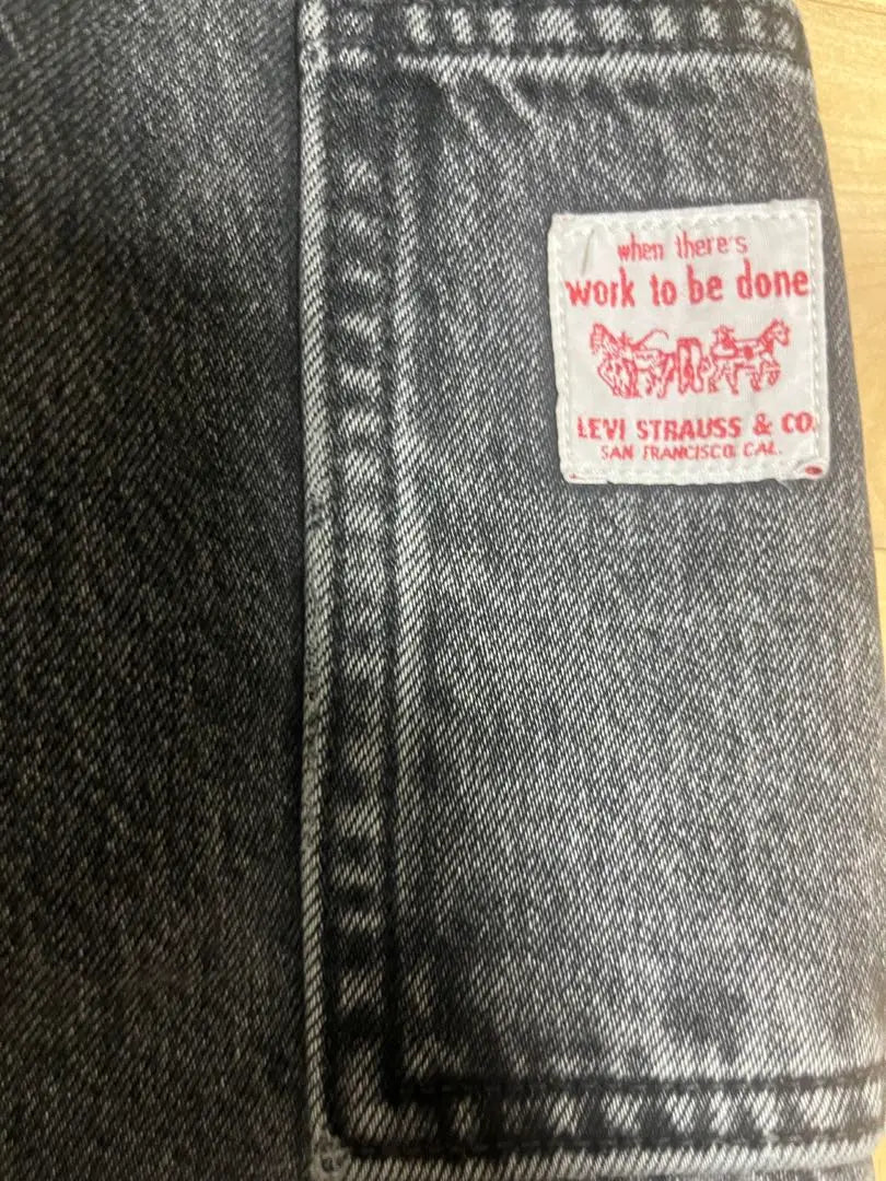 LEVI'S Black Denim W29L32