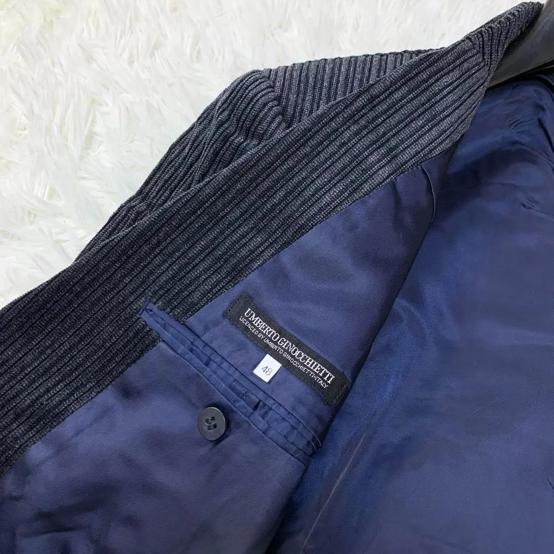 UMBERTO GINOCCHIETTI Tailored Jacket Navy 48