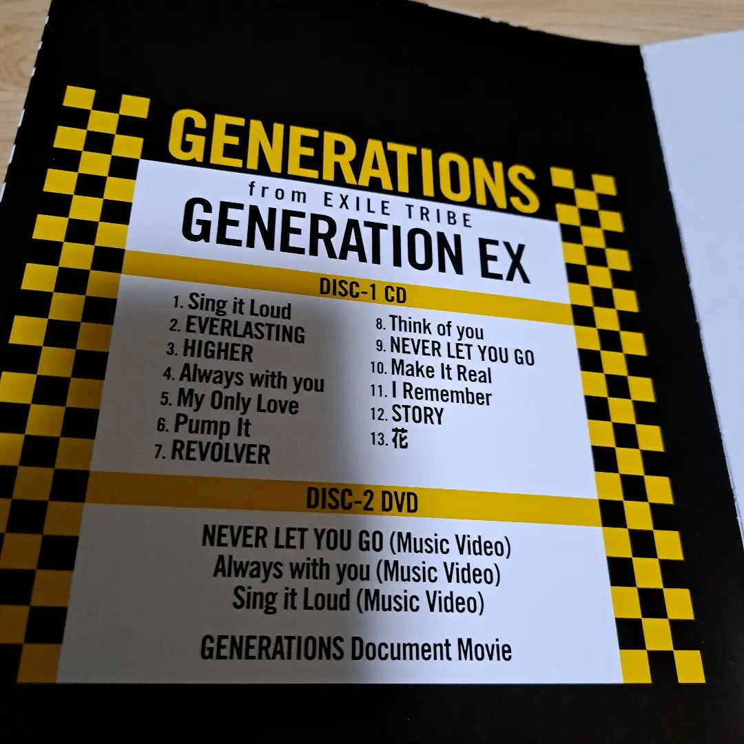 GENERATIONS 10 CDs sold in bulk