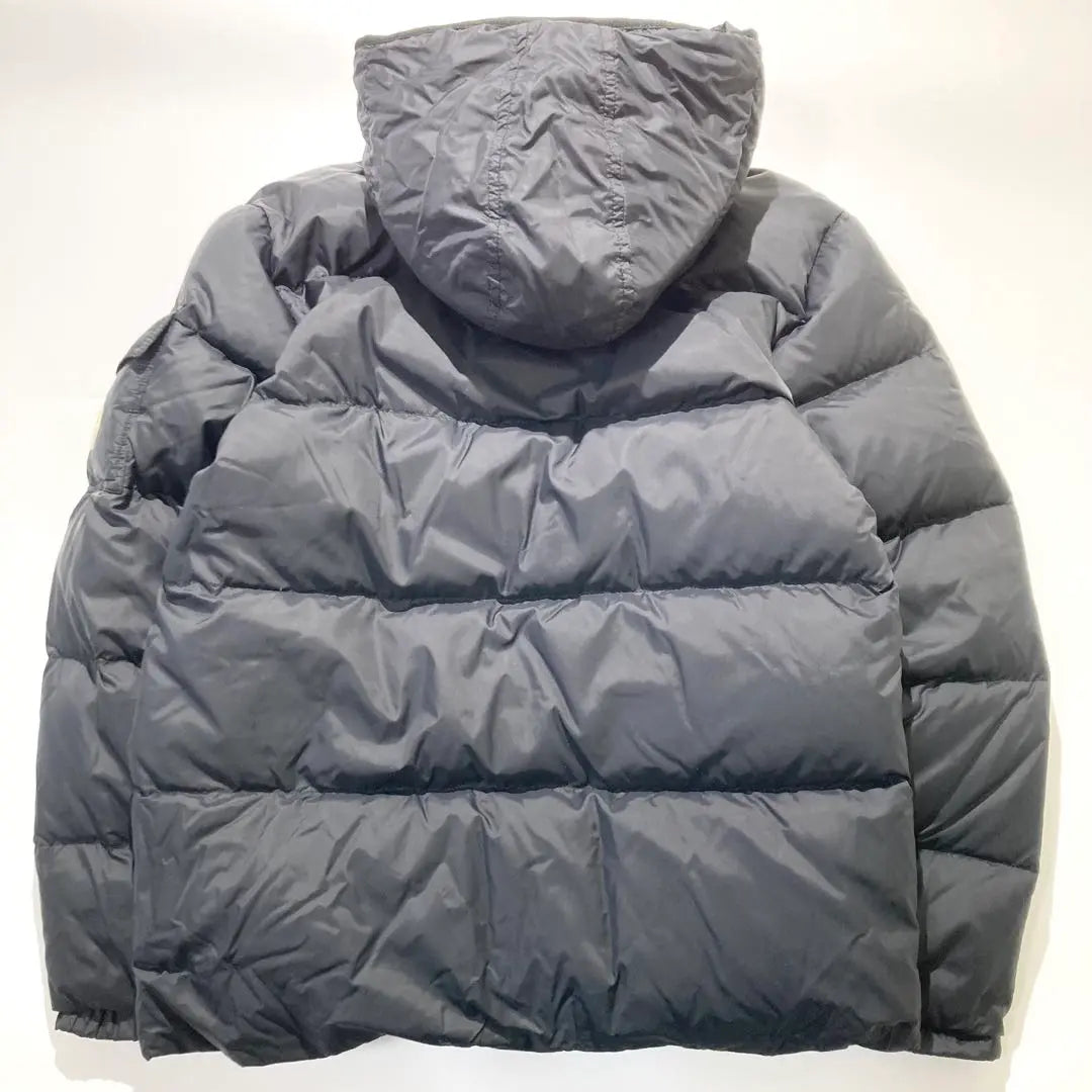 [Good condition] MONCLER down jacket brown tag BAZILLE dark gray