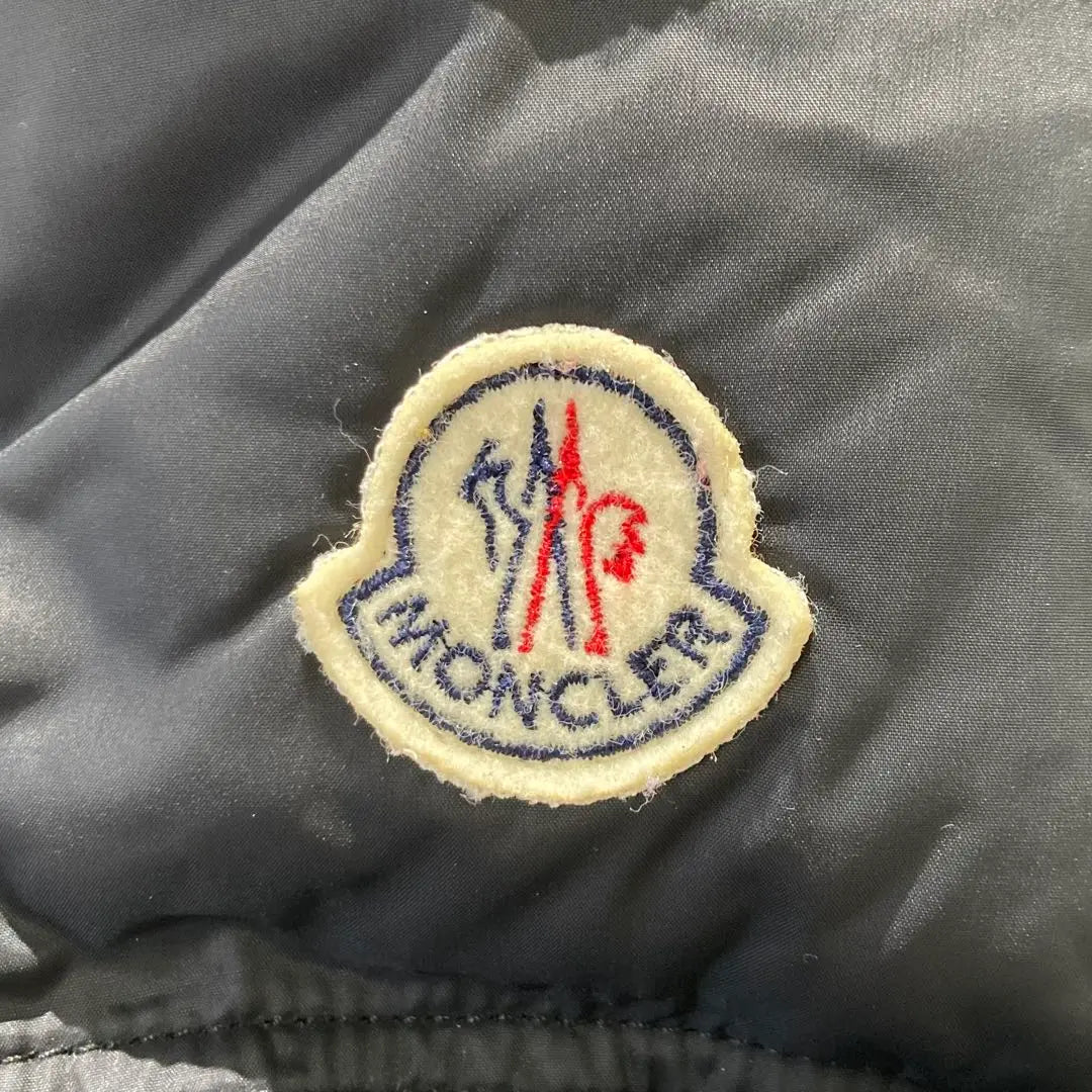 [Good condition] MONCLER down jacket brown tag BAZILLE dark gray