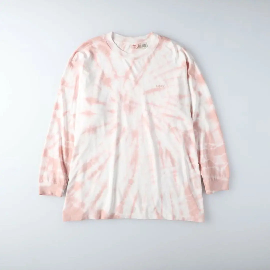 Camiseta larga tie dye rosa de LEVI'S