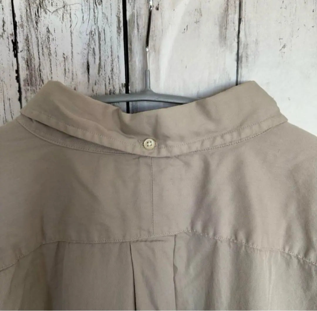 [USADA] Camisa Ralph Lauren 3XL con logo bordado en beige