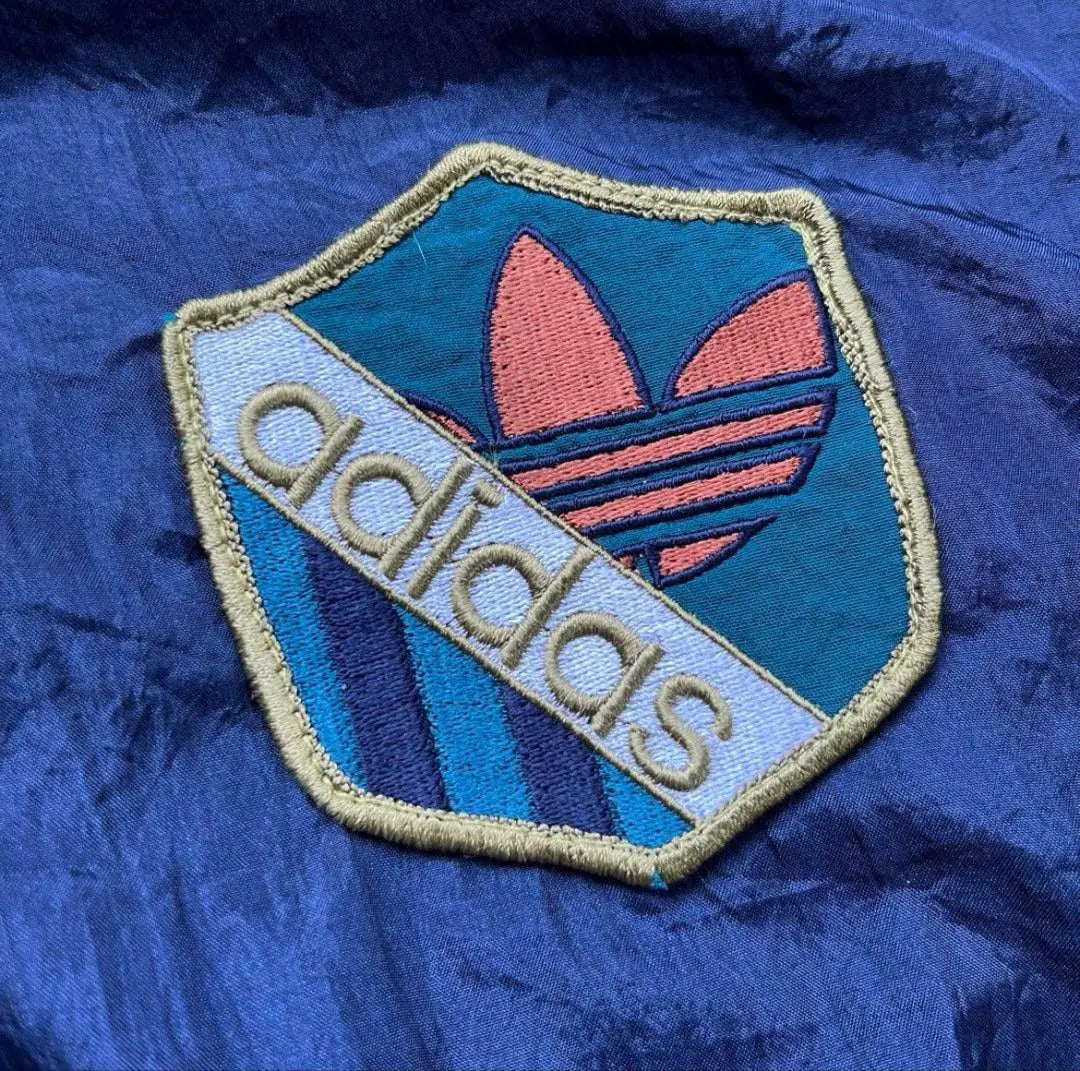 [90s] adidas zip up nylon jacket OLD