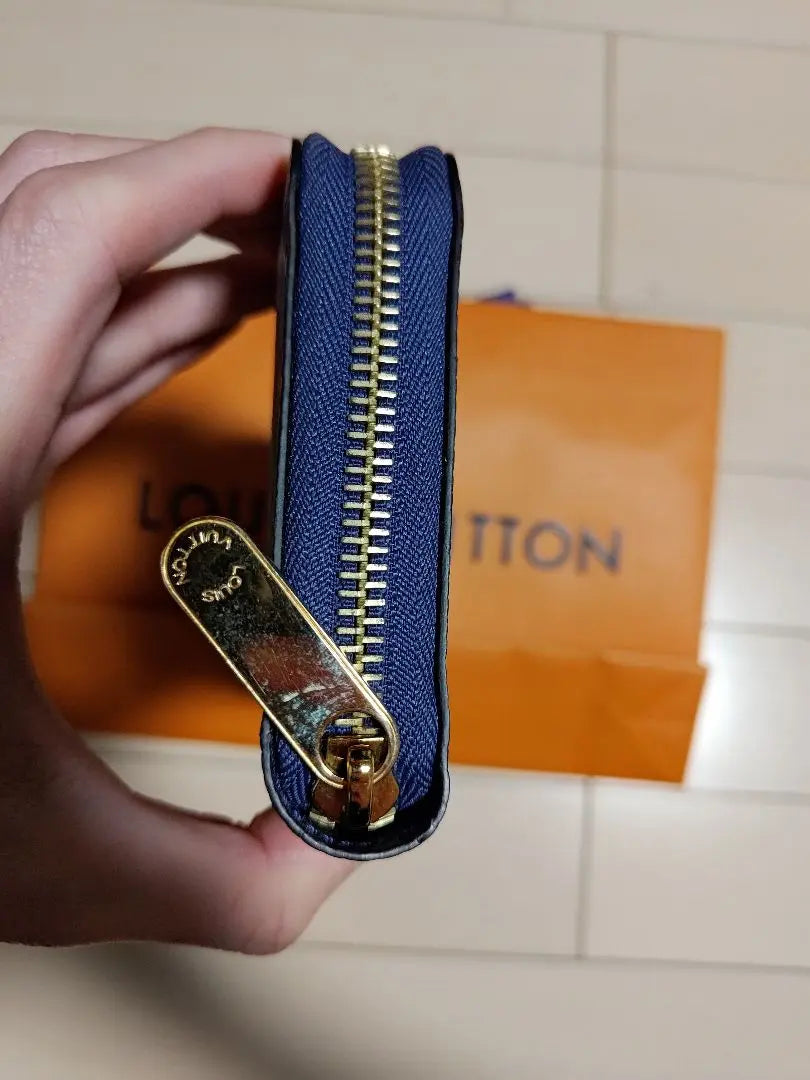 Rare, unused, Vuitton Owl Epi Zippy Wallet