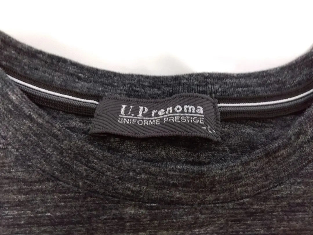 Camiseta UP Renoma Lenoma talla L gris | UP renoma レノマ Tシャツ サイズL グレー