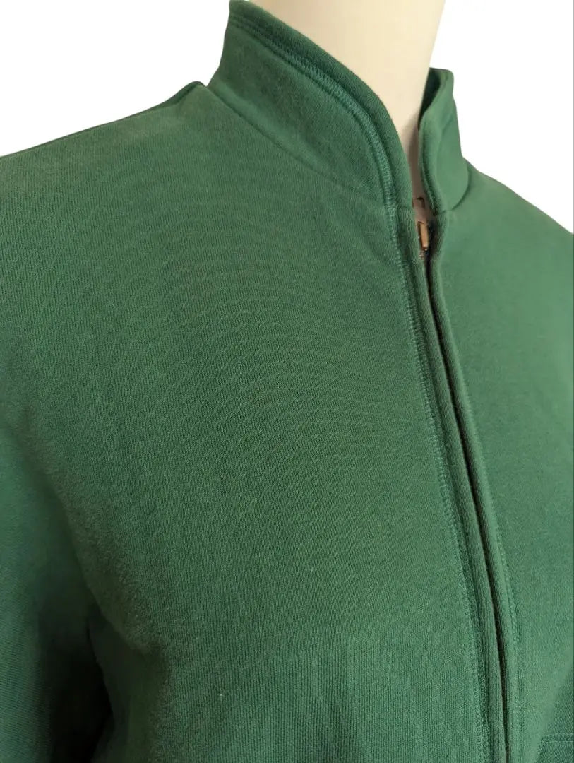 Keikoxi ★Nueva sudadera con cremallera verde fabricada en Japón