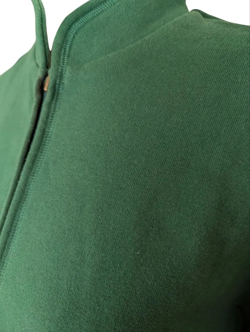 Keikoxi ★Nueva sudadera con cremallera verde fabricada en Japón