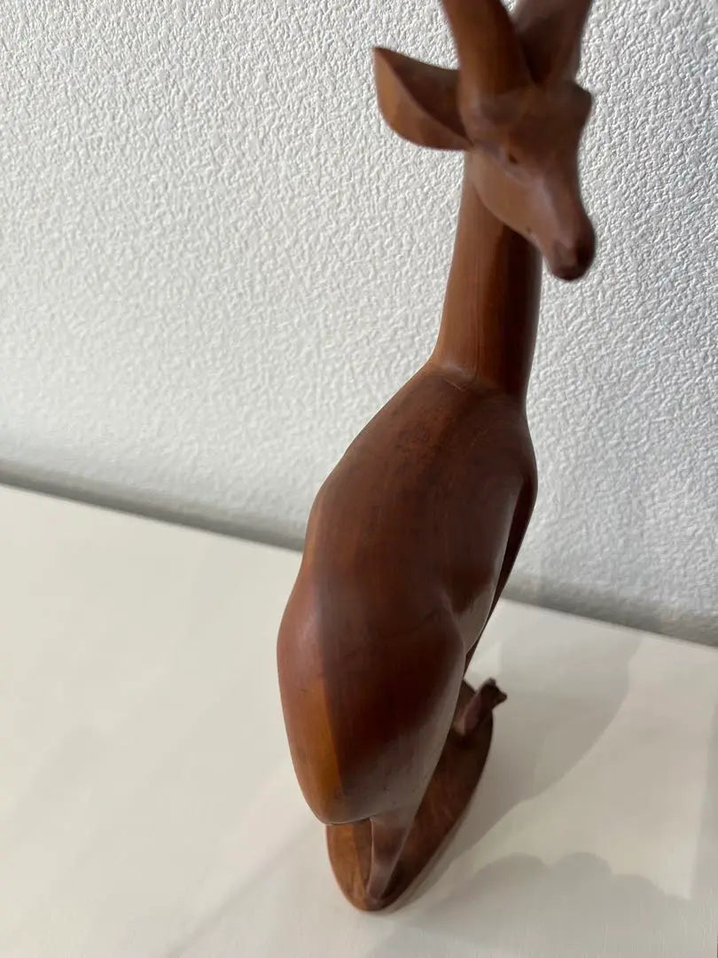 Deer ornament, wood carving