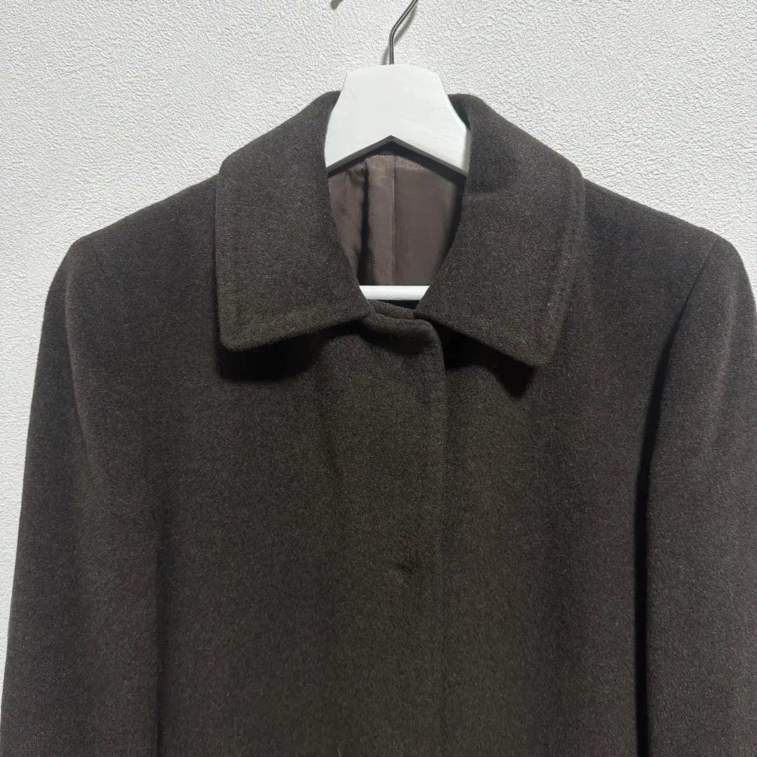 《K.T KIYOKO TAKASE》 (M) Long coat Angora wool